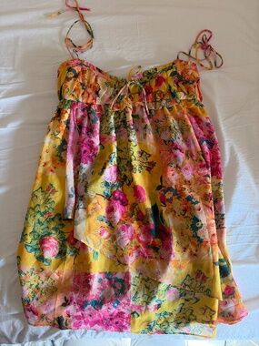 Honey Plum Floral Mini Dress